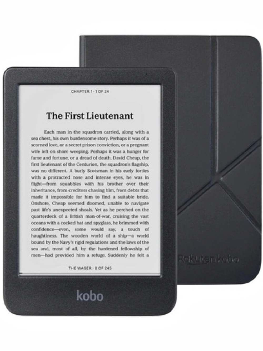Kobo Clara BW with SleepCover Black eBook Reader